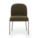 Asher Dining Chair - Fiqa Boucle Olive