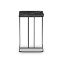 Caelum Adalley C Table - Polished Black Marble