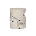 Aveline Teak Stool - Ivory Teak