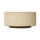 Verity Crosby Round Coffee Table - Light Cream