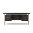 Aveline Lauren Desk - Charcoal Oak Veneer