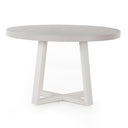 Verity Outdoor Round Dining Table - 48 Natural Sand