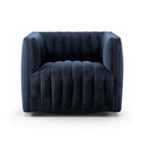 Cassia Swivel Chair - Sapphire Navy