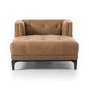 Evermore Dylan Chaise Lounge - Palermo Drift Sienna Brown