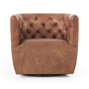 Verity Hanover Swivel Chair - Heirloom Sienna