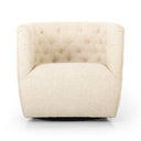 Verity Hanover Swivel Chair - Thames Cream