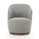 Vesper Aurora Swivel Chair - Gibson Silver