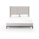 Luxe Newhall Bed - 55 - King Plushtone Linen