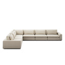 Aveline Bloor 6-Piece Sectional - Savoy Parchment