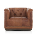 Nova Swivel Chair - Heirloom Sienna