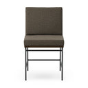 Elysian Crete Dining Chair - Landale Charcoal Sienna Brown Oak