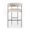 Evermore Carrie Bar Counter Stool - Bar Light Camel