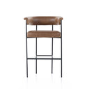 Evermore Carrie Bar Counter Stool - Bar Chaps Saddle