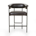 Evermore Carrie Bar Counter Stool - Counter Sonoma Black