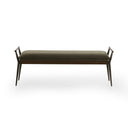 Aveline Charlotte Bench - Modern Velvet Loden