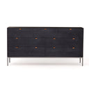 Aether Trey 7 Drawer Dresser - Black Wash Poplar