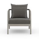 Veridian Numa Outdoor Chair - Weathered Grey - Charcoal