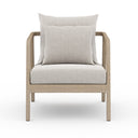 Aveline Outdoor Chair - Washed Brown - Stone Grey