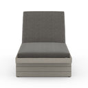 Solstice Outdoor Chaise - Weathered Grey - Charcoal
