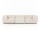 Verity Outdoor 3-Piece Sectional Sofa - Faye Sand