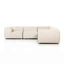 Livia Outdoor 5-Piece Sectional - Faye Sand