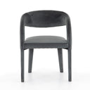 Hawkins Dining Chair - Charcoal Velvet