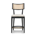 Aveline Britt Counter Stool - Brushed Ebony