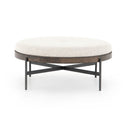 Luxe Edwyn Large Ottoman - Gibson Wheat