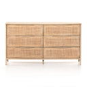 Luxe Haven Sydney 6 Drawer Dresser - Natural Mango
