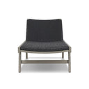 Verity Outdoor Chaise - Weathered Grey