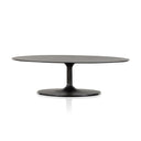 Alianza Simone Oval Coffee Table - Raw Black