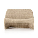 Portia Outdoor Dining Bench - White