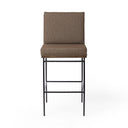Verano Crete Bar Counter Stool - Bar Fiqa Boucle Cocoa