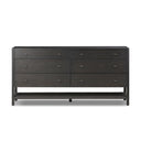 Solara 6 Drawer Dresser - Smoked Black Ash