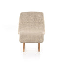 Alora Outdoor Chaise - Vintage White