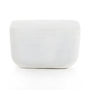Verity Square Outdoor End Table - Matte White