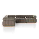Verano Outdoor 5-Piece Sectional - Alessi Fawn
