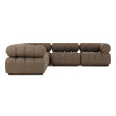 Solara Outdoor 5-Piece Sectional - Ellor Brown