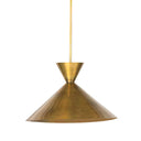 Large Clement Pendant Light - Burnt Brass