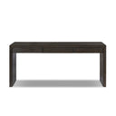 Aveline Henry Desk - Charcoal Oak Thick Veneer
