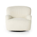 Luxe Kadon Swivel Chair - Sheepskin Natural