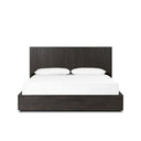 Luxe Haven Leo Bed - King Smoked Black