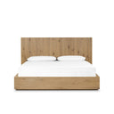 Luxe Haven Leo Bed - King Rustic Light Natural Oak