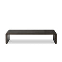 Aveline Leo Coffee Table - Smoked Black