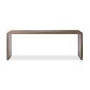 Verity Leo Console Table - Rustic Grey