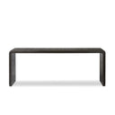Verity Leo Console Table - Smoked Black