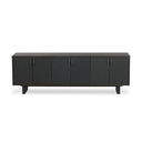 Astra Posada Media Console - Worn Black Oak Veneer