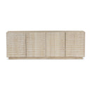 Solara Tussac Media Console - Natural White Neem
