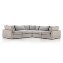 Verano Stevie 5-Piece Sectional - 5-Piece Destin Flannel