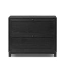 Aveline Millie Nightstand - Drifted Matte Black Veneer